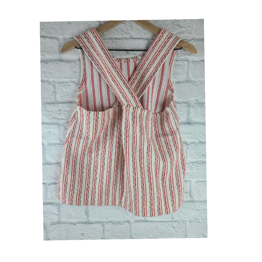 Madewell|NWT Boucle Striped Cross Back Tank Top - Picture 5 of 8